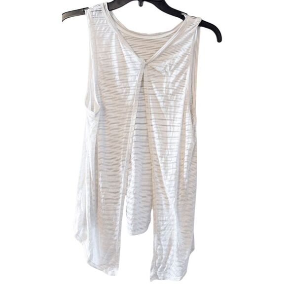 LULULEMON ATHLETICA Meet Halfway Tank 'Striped in White Size 6 - Picture 6 of 6